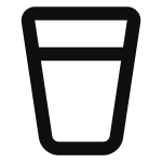 Glass SVG Icon